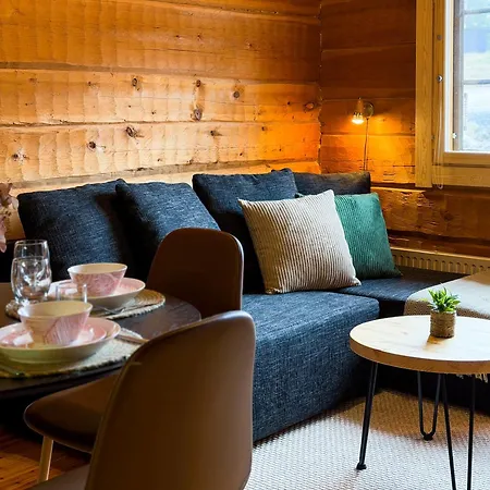 Cozy Log In Ruka Apartament *