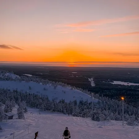 Cozy Log In Ruka Apartament